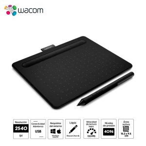 Tableta Gráfica Wacom Intuos S CTL-4100 Black
